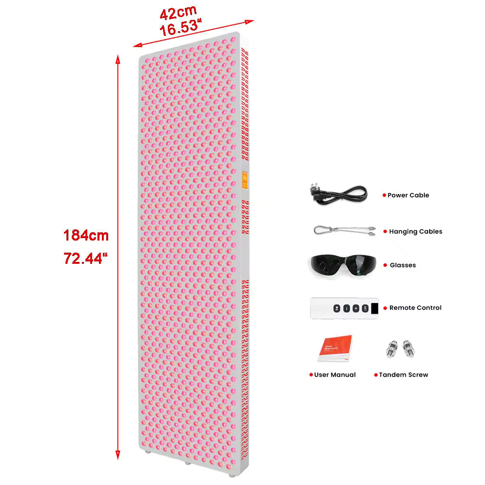 PRO1200 864pcs LED dual Chips 8 Spectrum Full Body LED Red Light Therapy Panel