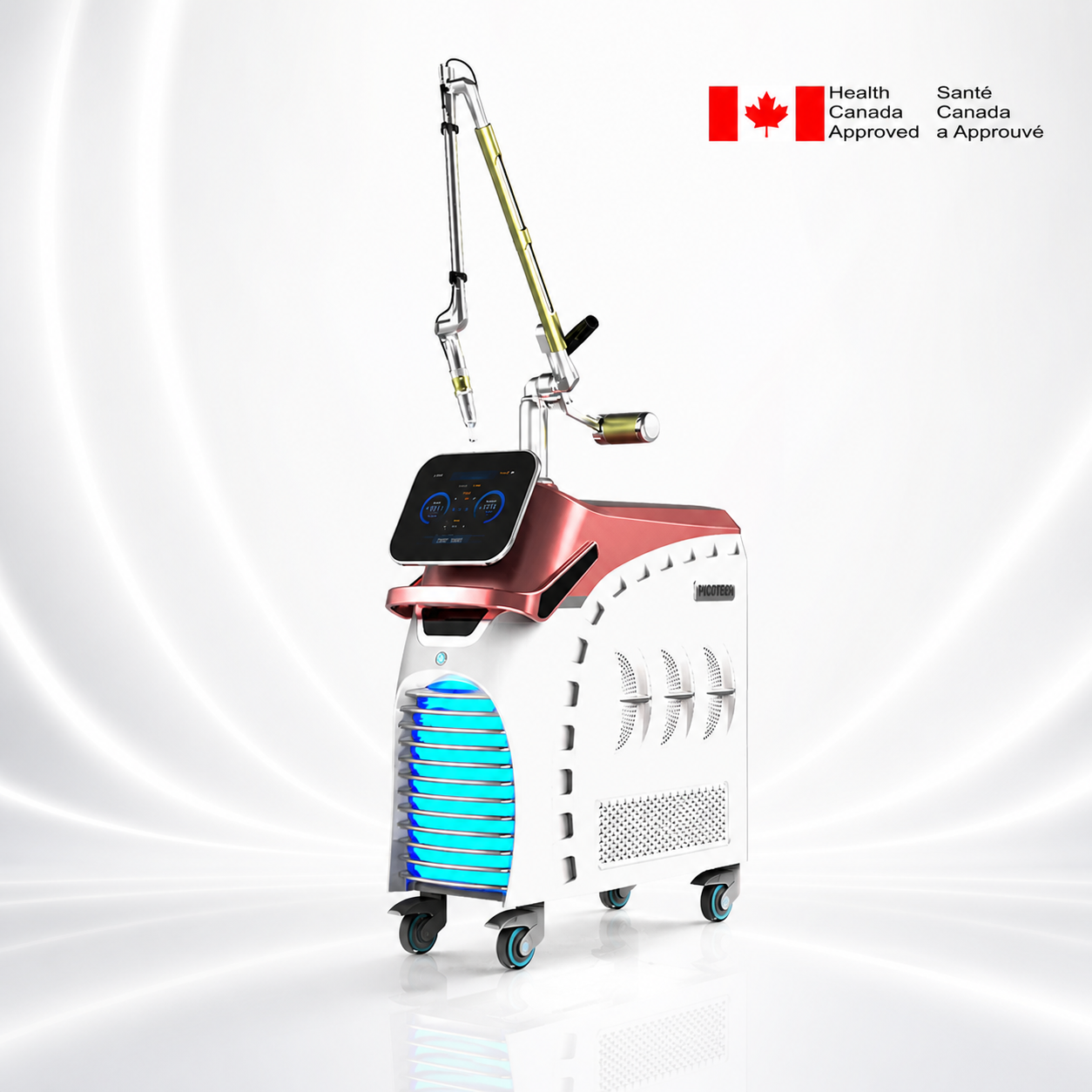 Picosecond Pico Laser with Q-Switched Nd Yag Laser Machine for Carbon Peeling facial, Tattoo Removal,  Coffee Spot Removal, Skin Rejuvenation Machine etc.