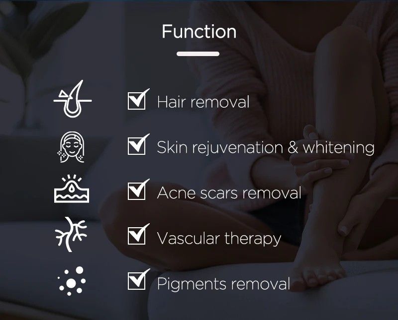 Greenlife Portable Ipl Super Hair Removal Machine Use For Hair Removal Skin Rejuvenation And Hair Removal - Greenlife - Hair Removal Machine